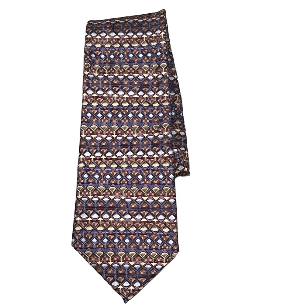J. Garcia Men’s Printed Silk Neck Tie
